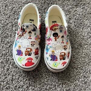 Disney Multicolor Character Slip-On Sneakers